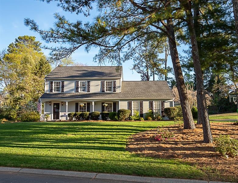 Traditional home on a corner lot oozing with charm