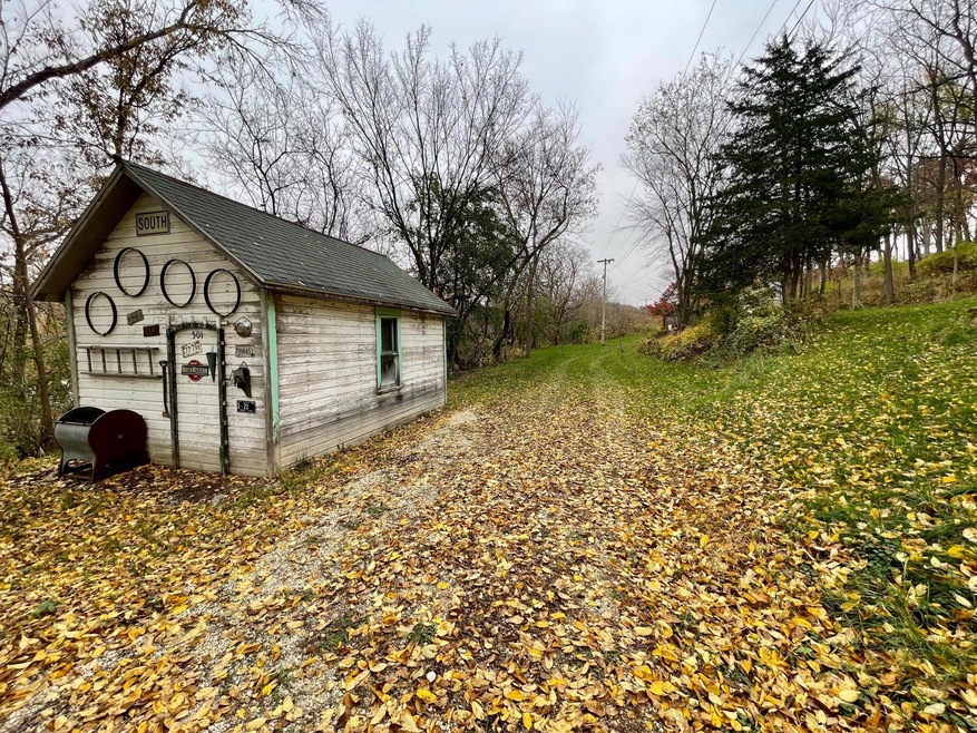 Garage and Entrance to lot