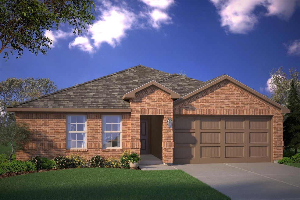 D.R. Horton's Tupelo floorplan - Elevation C. All 