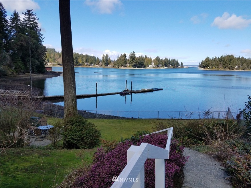 View of the waterfront from the side of the house. Each unit has an amazing view!