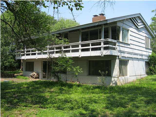 Back side view of Home