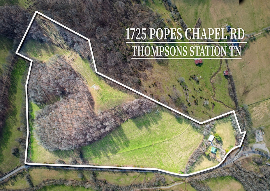 Gorgeous Farm in the Burwood Community. Survey in progress.  Lines in this photo believed to be close to accurate. Price may be adjusted if surveyed acreage varies by more than 1.5 acres.