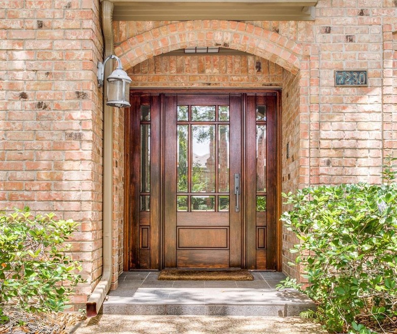 Beveled Glass Front Door