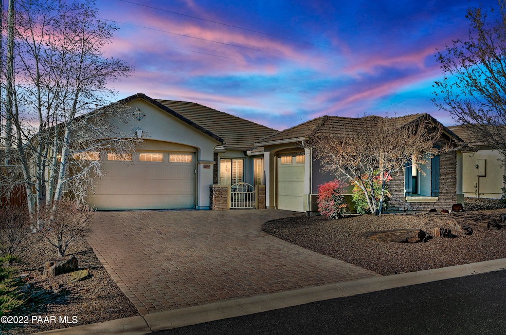 Front of Home at Dusk