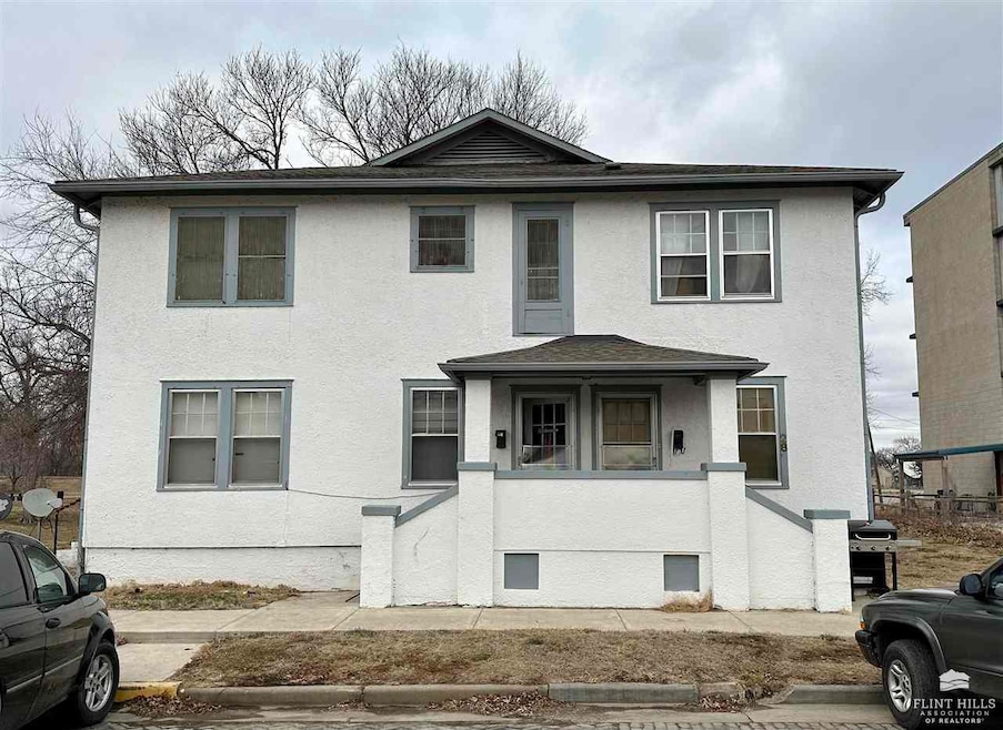 Front. Unit #1 on right, #2 on left.