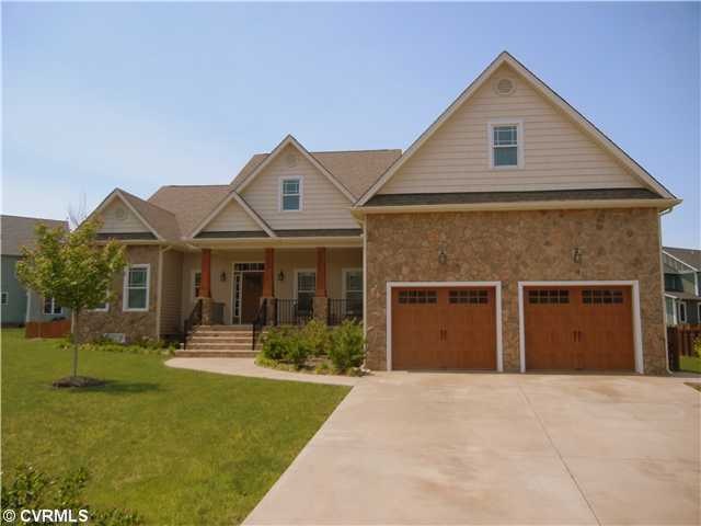 Exterior Front - Stunning craftsman with stone fac