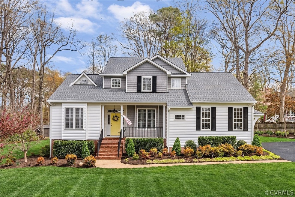 Gorgeous home with a beautifully landscaped lawn.