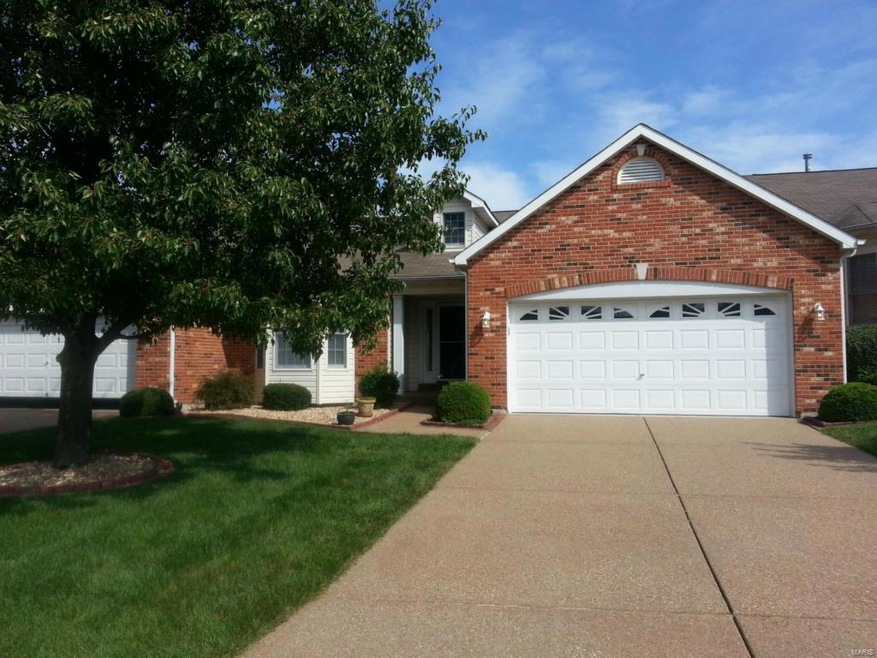 Full brick front with covered front porch, 2 car g