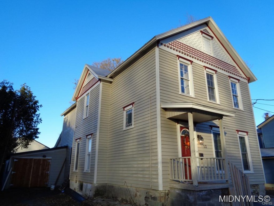 front and east side