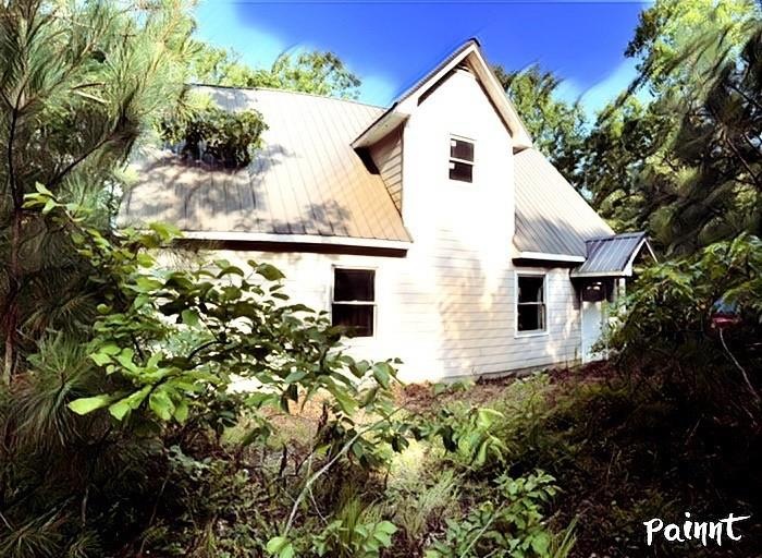 Unfinished Garage w/apt on 20.33 Acres