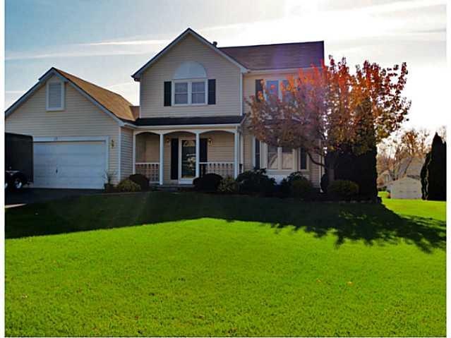 Exterior Front. 3 bedroom, 2 bath Colonial on quie