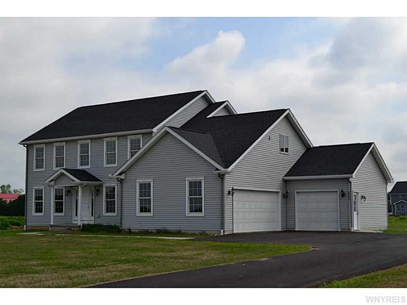 Exterior Front. This is not actual plan. Home is c