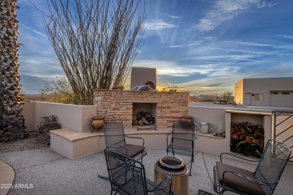 Outdoor Fireplace