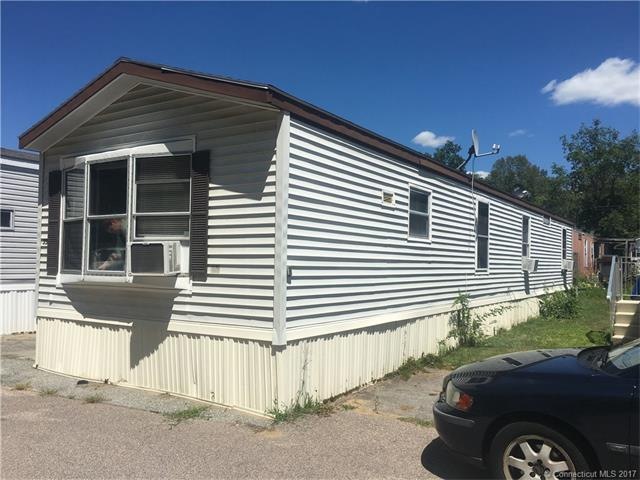 Front of mobile home