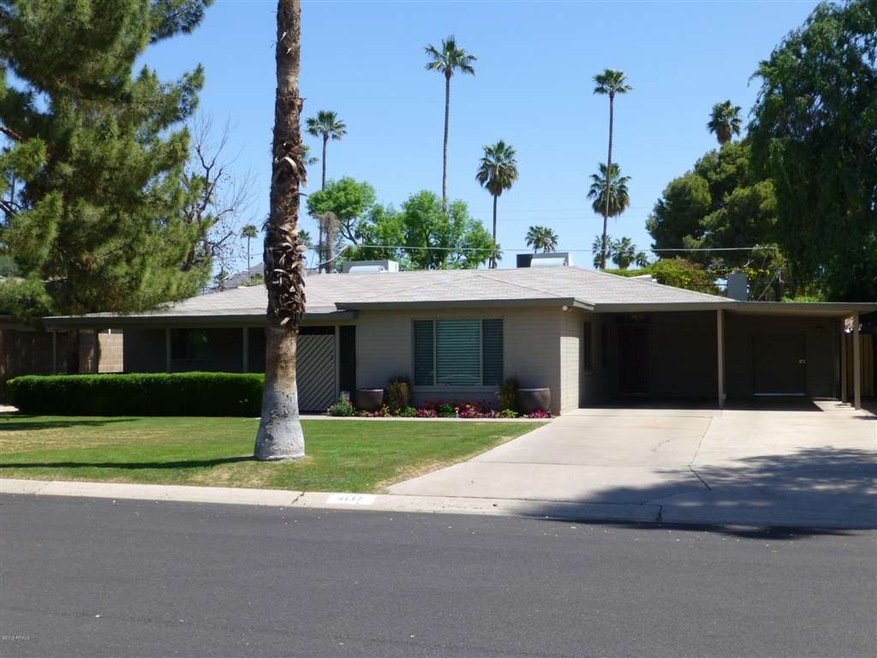 front of home