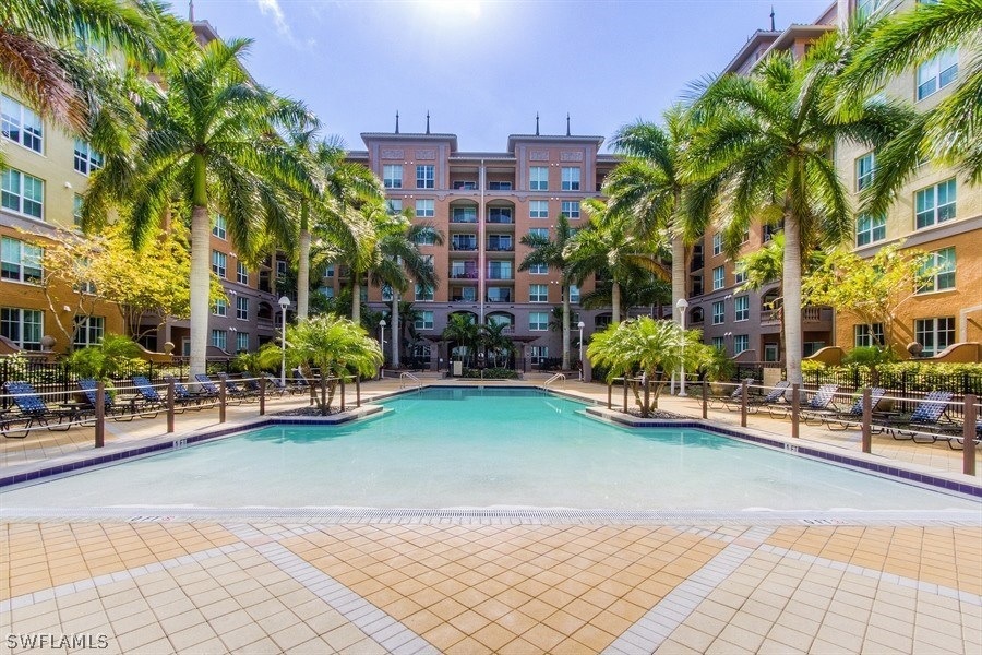 Resort style pool