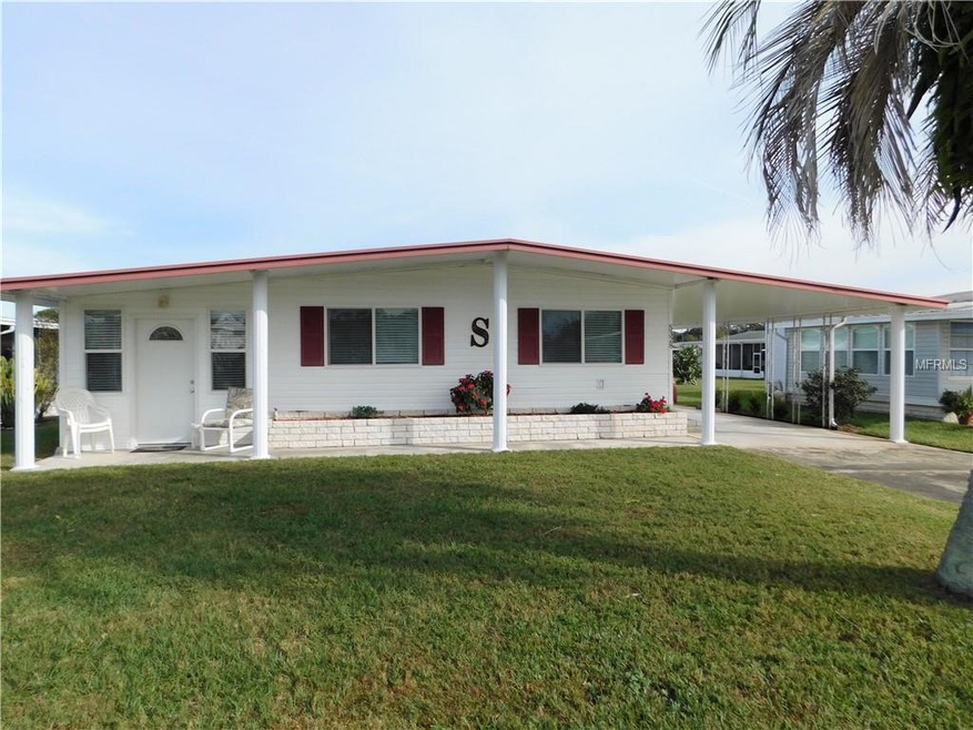 Front of home.