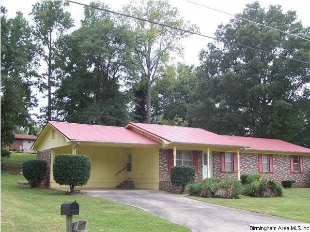 Very nice home with metal roof