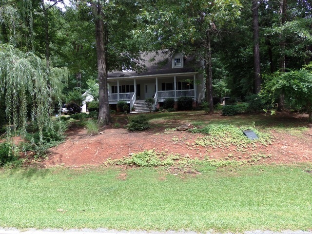 Beautiful approach and landscaping