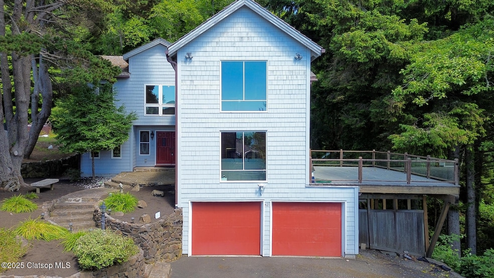 Custom Built ocean view home.