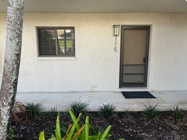 View of property entrance