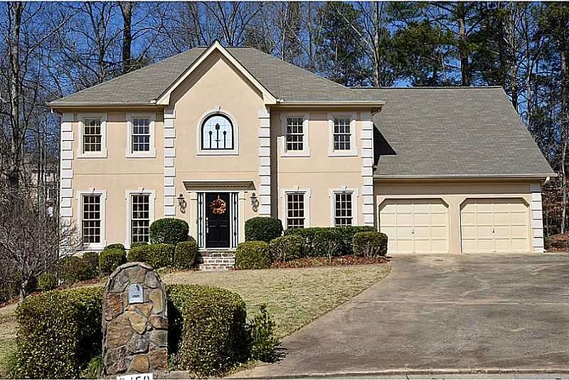 Exterior Front. Stucco cut sealed and bonded