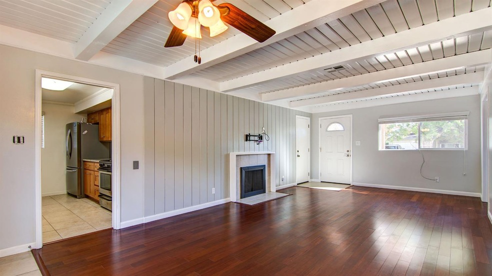 Great view of Living Room looking towards front door.