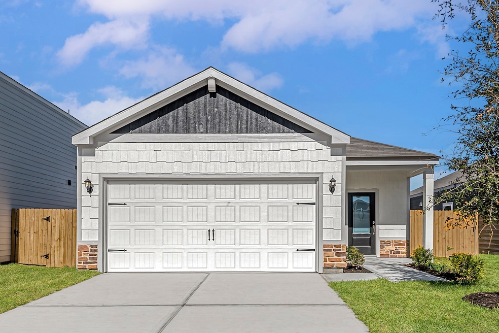 This Dogwood Floor Plan features three Bedrooms and two Bathrooms