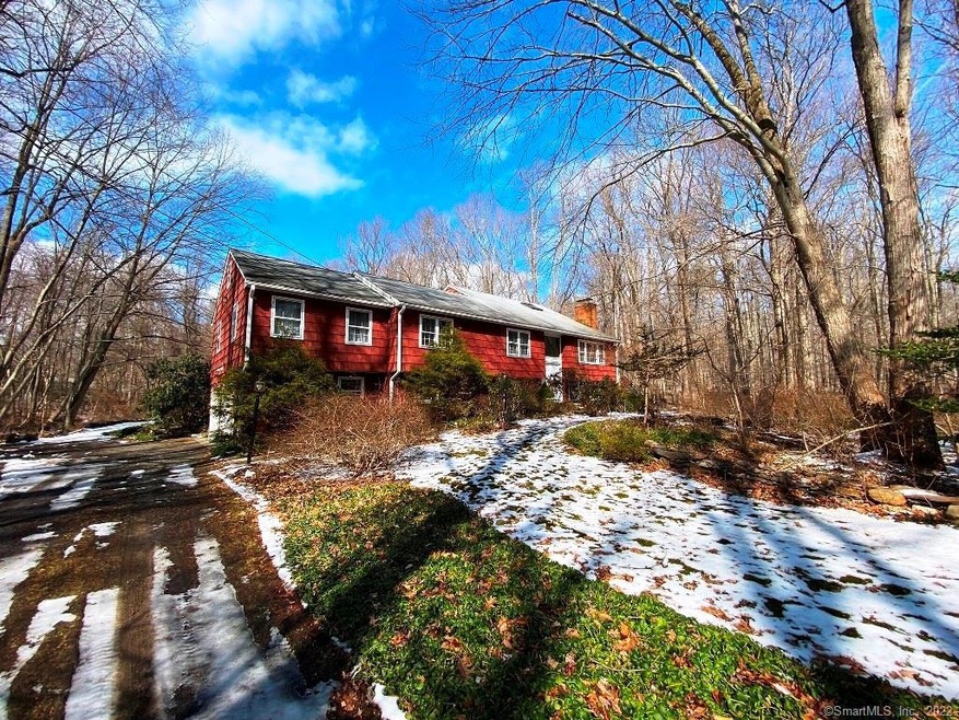 Exterior front-driveway view