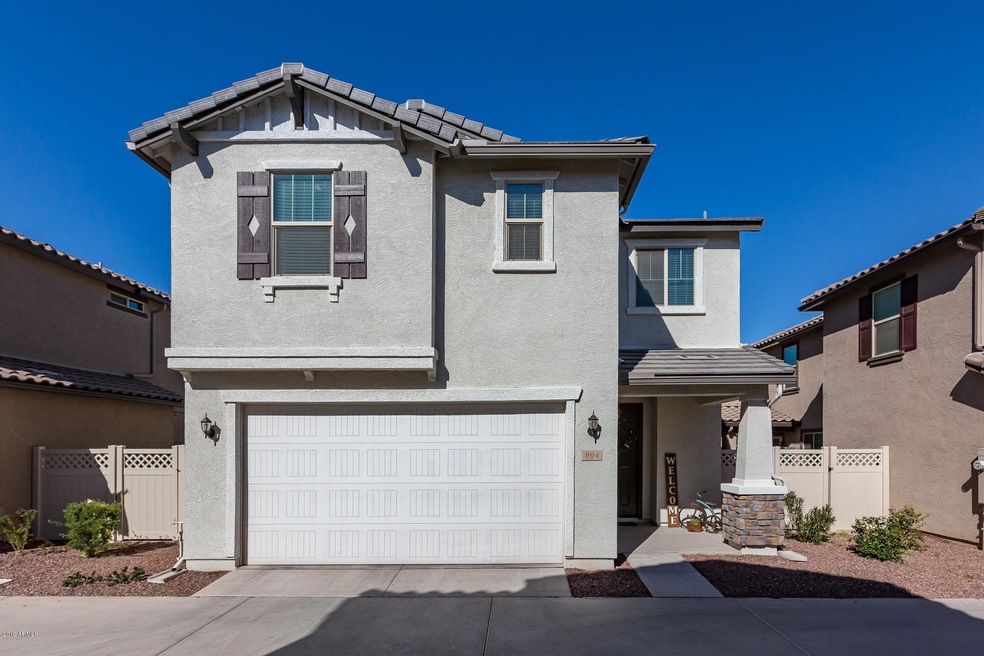 1) FRONT OF HOME