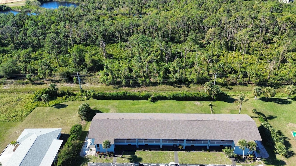 Aerial of condo