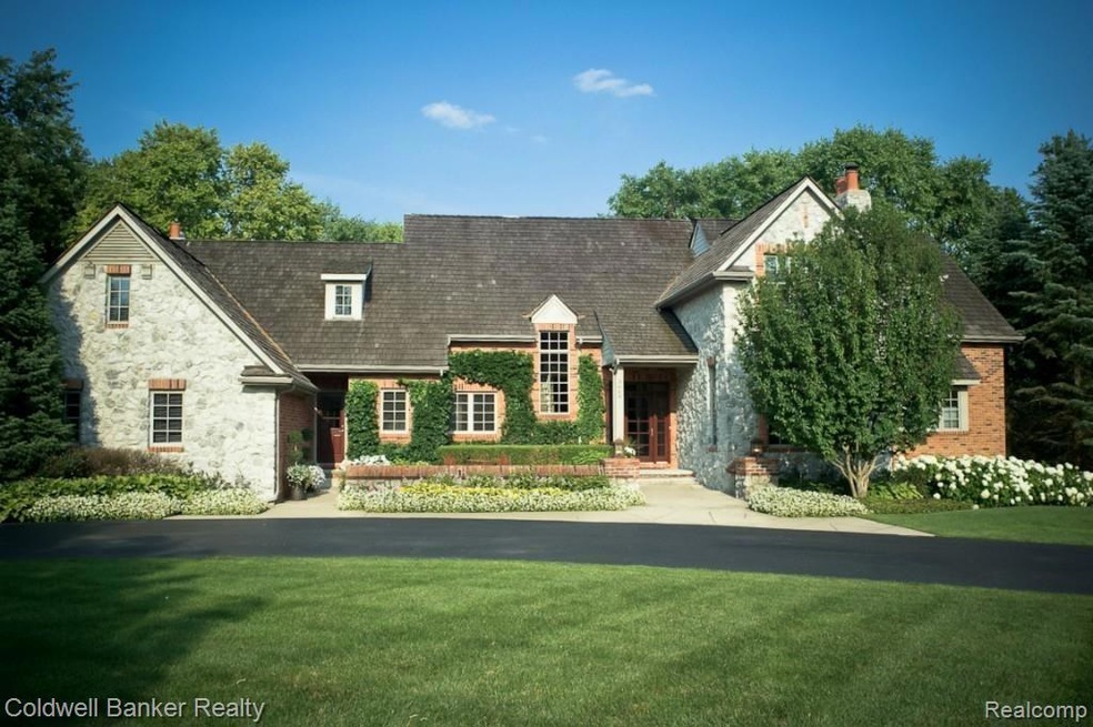 STUNNING CUSTOM BUILT FRENCH COUNTRY HOME IN BLOOM