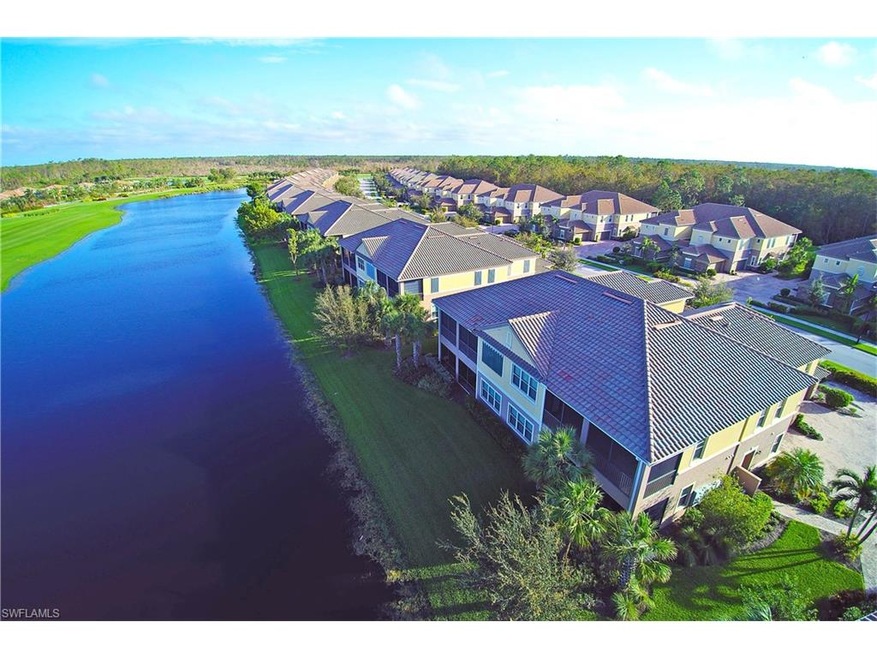 Unit 101 is the corner unit on southern view, overlooking lake onto the 12th hole of the golf course with preserve in back, simply stunning views from lanai, dining, master, and kitchen