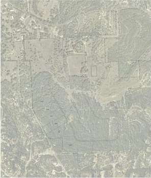 Aerial View : Lot 6 offers heavy tree coverage,  fantastic privacy, and potential views.Only 4 lots remain.