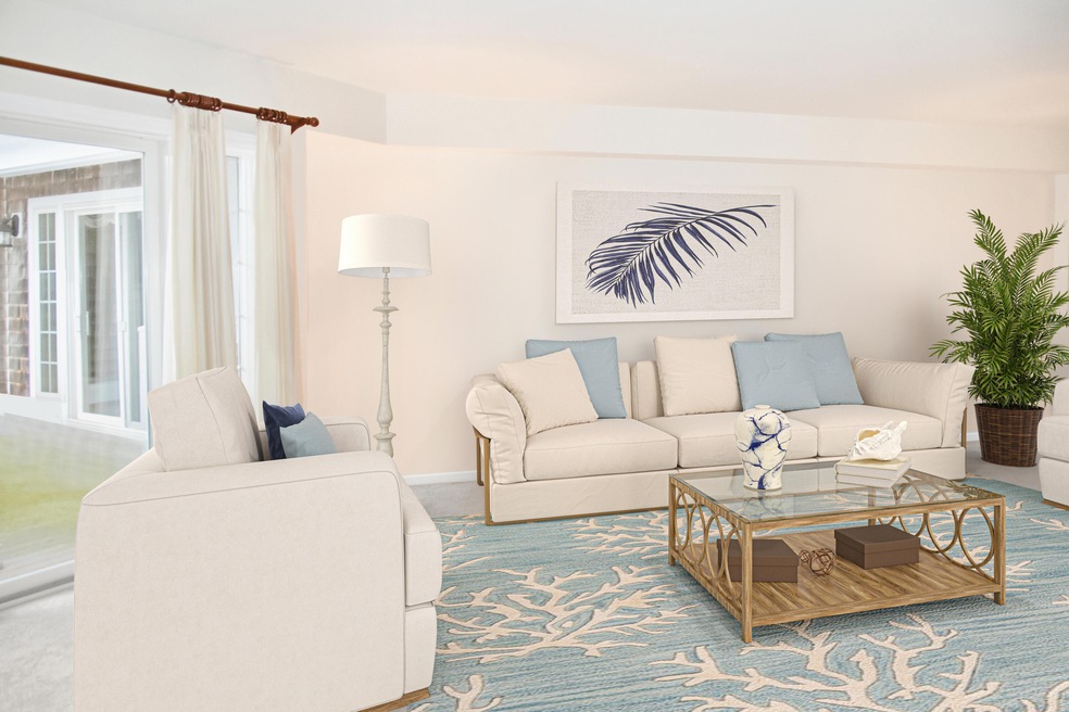 Living room - staged