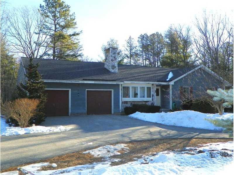 Exterior Front. A ranch with lots of...