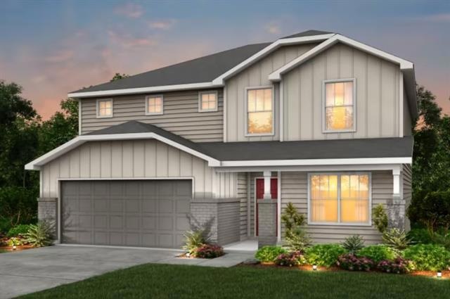Pulte Homes, Hardin elevation G, rendering
