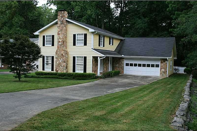 Exterior Front. Gorgeous Home on Level Lot