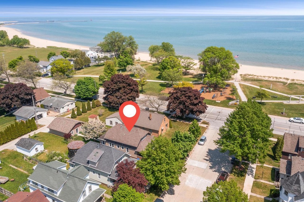 710 Spring Ave - Overhead View
