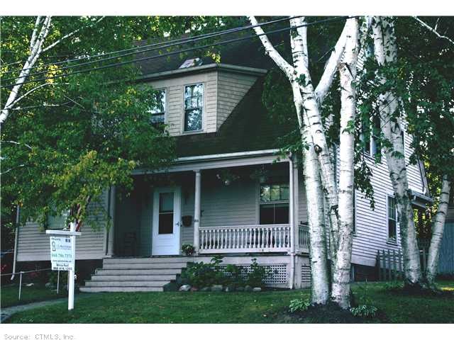 Exterior Front. The Birch trees and low maintenanc