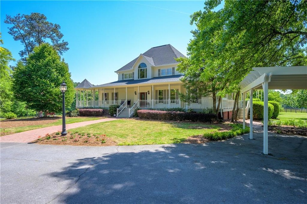 Stunning updated farmhouse boasts gorgeous, pictur