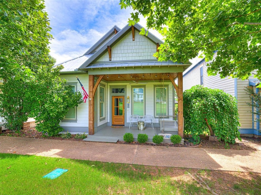 Bungalow-style house featuring covered porch