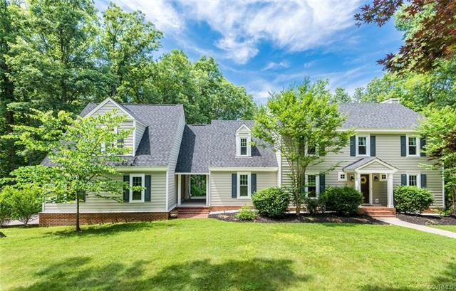 Two story Colonial on large private lot