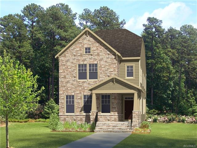 Rendering of the home that will be built on this h
