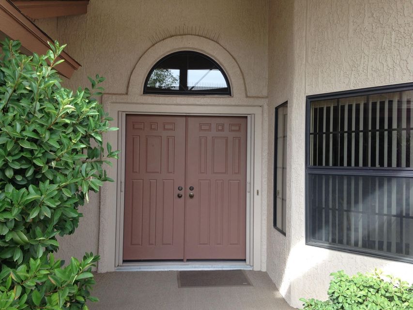 Double Door Front Entry
