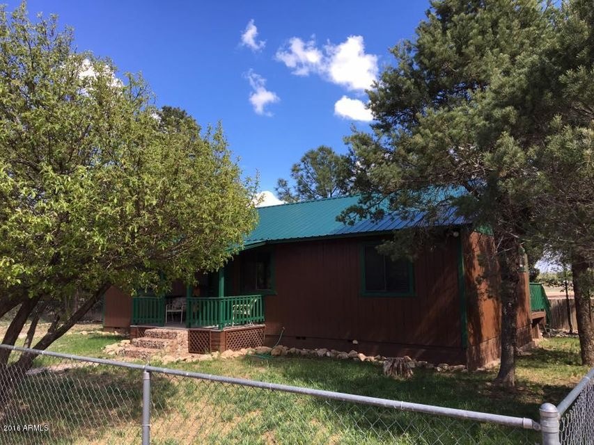 Front of Pinehaven home in the trees