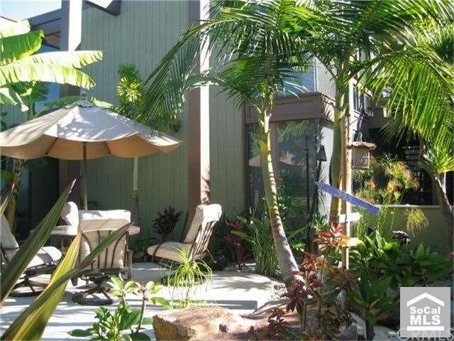 Interior shared patio