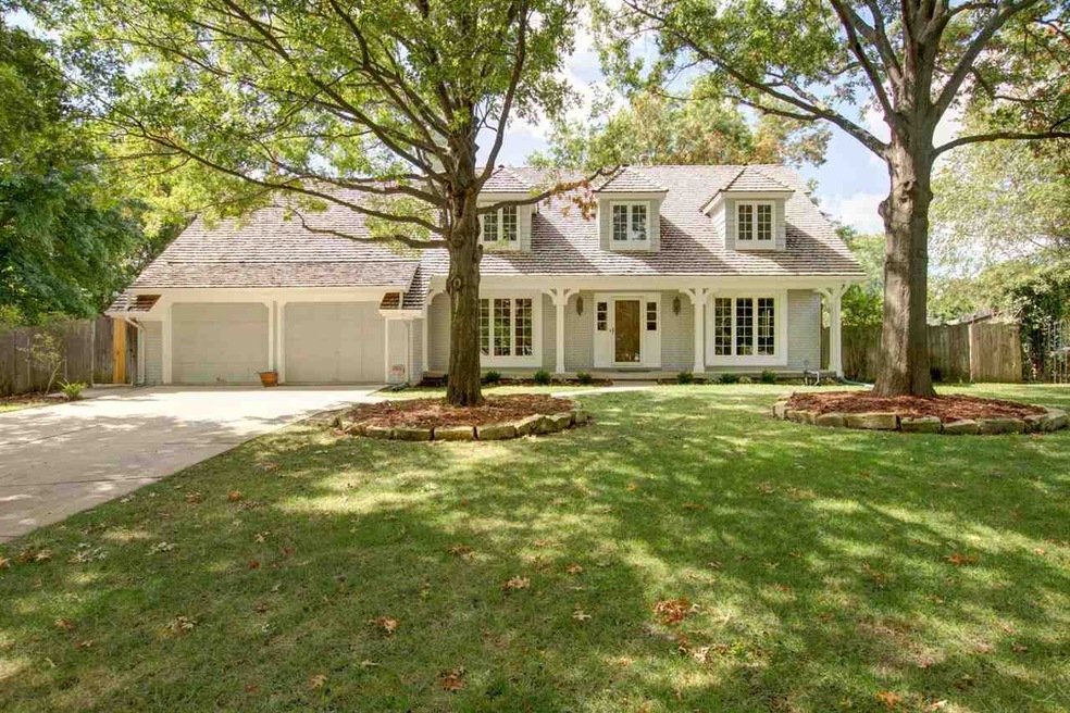 This home sits on a very large lot. The lawn is at