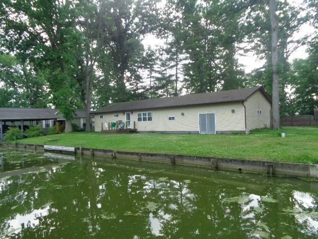 Exterior View of Home from Lake Channel