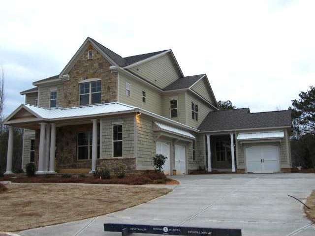 Front and Sides of this home have lots of natural 